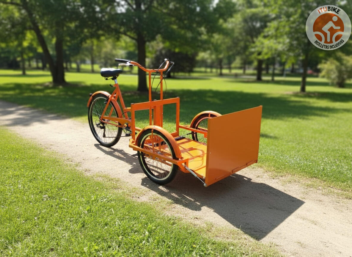 Ideal para transporte de personas en silla de ruedas o changos de bebes. Cuenta con cinturón de seguridad